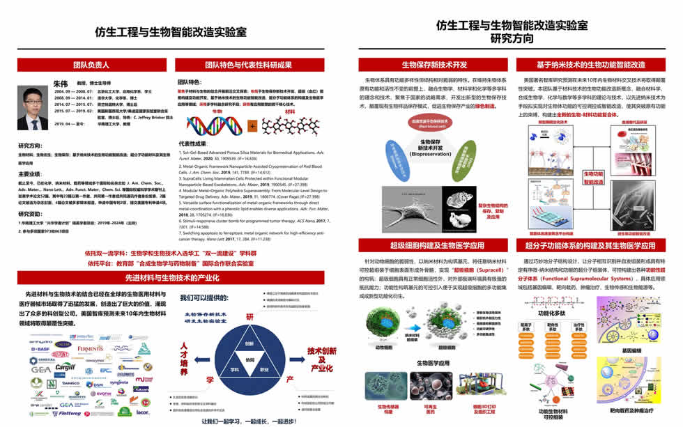 華南理工大學(xué)仿生工程與生物智能改造實驗室